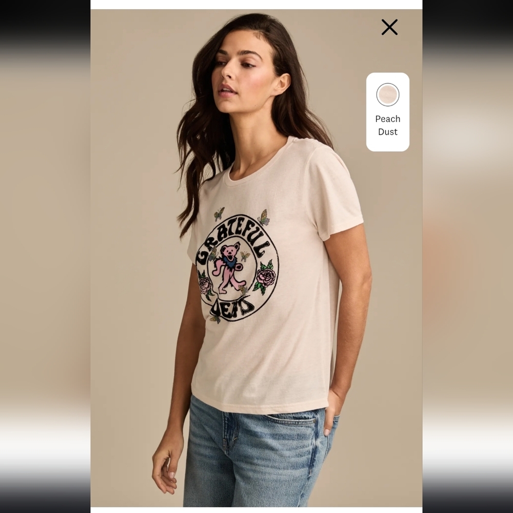 NWT Grateful Dead Butterflies Classic Crew - Picture 4 of 10